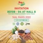SIAL PARIS 2022 – INTERNATIONAL FOOD EXHIBITION- 15-19 OCTOBER 2022