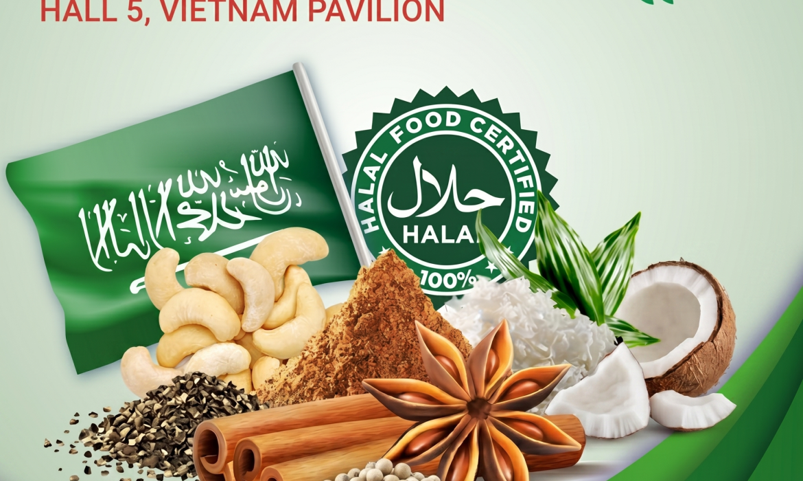 Prosi Thăng Long at Saudi Food 2025: Showcasing Vietnam’s Finest Spices & Nuts to the Middle EastProsi Thăng Long at Saudi Food 2025