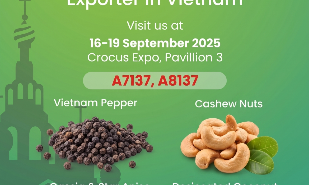 🌍 Prosi Group at WorldFood Moscow 2025 – Showcasing Vietnam’s Fines